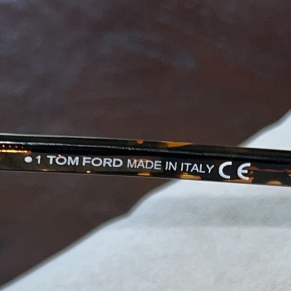 Men Sunglasses Tom Ford FT 0816 Pax 52E Shiny Dark Havana Brown Lenses AUTHENTIC - Picture 9 of 16